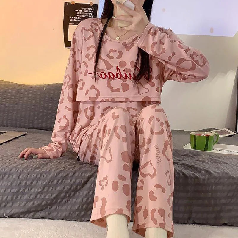 2-Piece Nursing Pajama Set