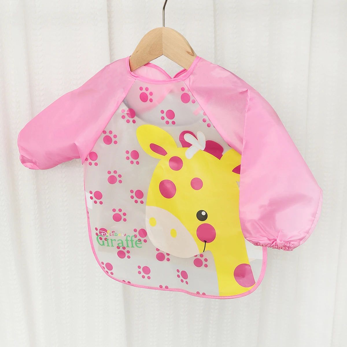 Full-Sleeve EVA Waterproof Feeding Bib