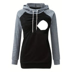 Nursing Hoodie with Kangaroo Pocket