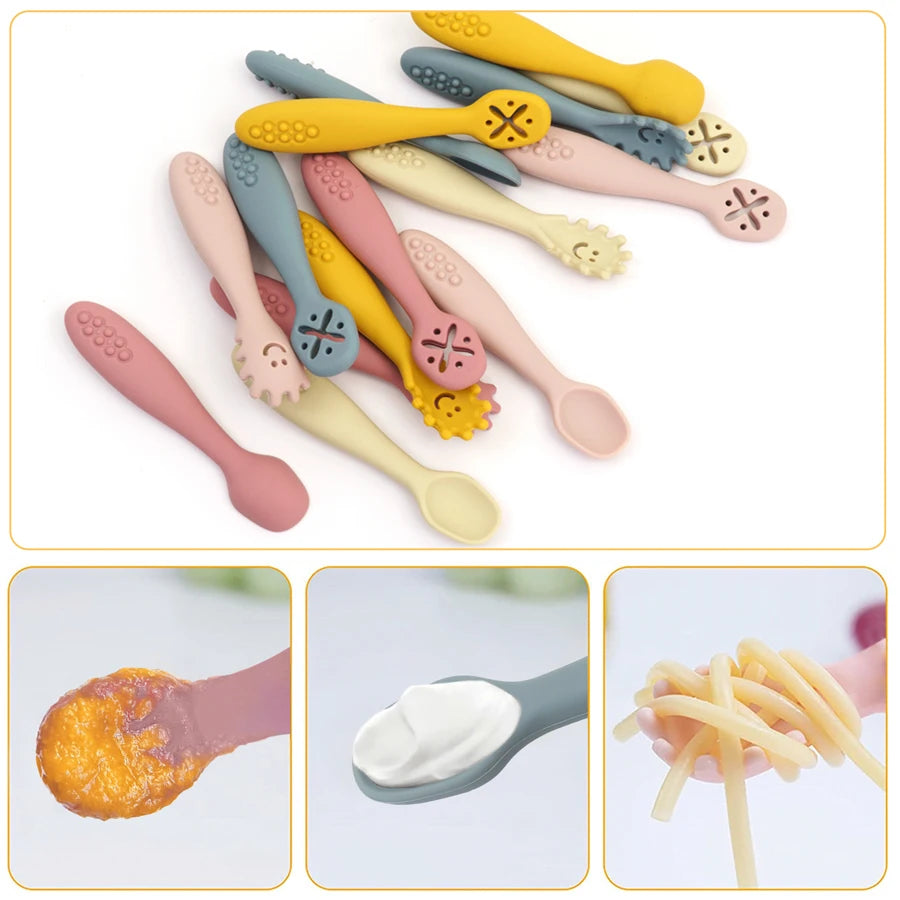Baby Learning Spoon Set (3-Piece)