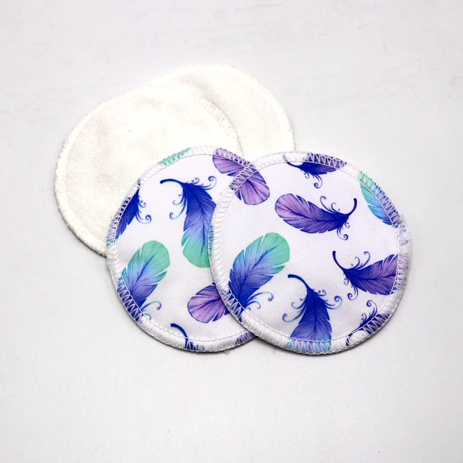 Printed Leakproof Nursing Pads with Wet Bag
