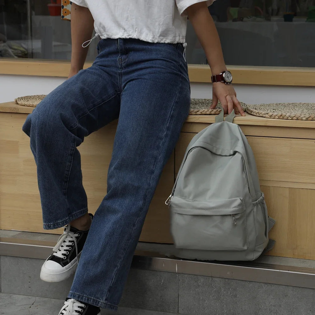 Preppy Nylon Backpack