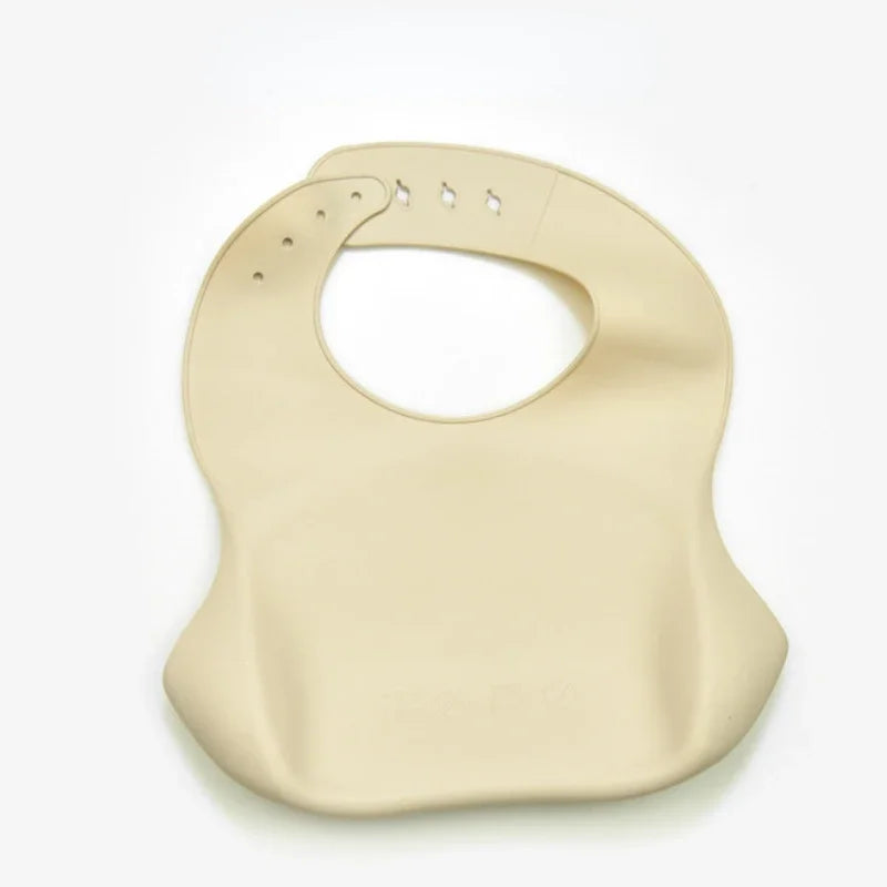 Cherry Print Silicone Bib