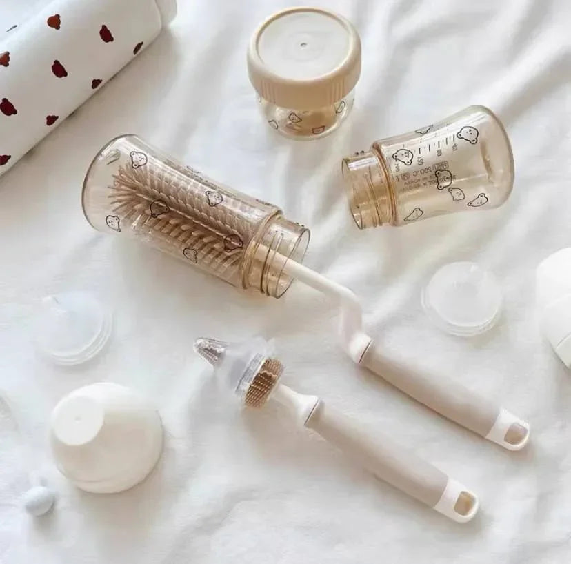 Long-Handle Bottle & Nipple Brush Set