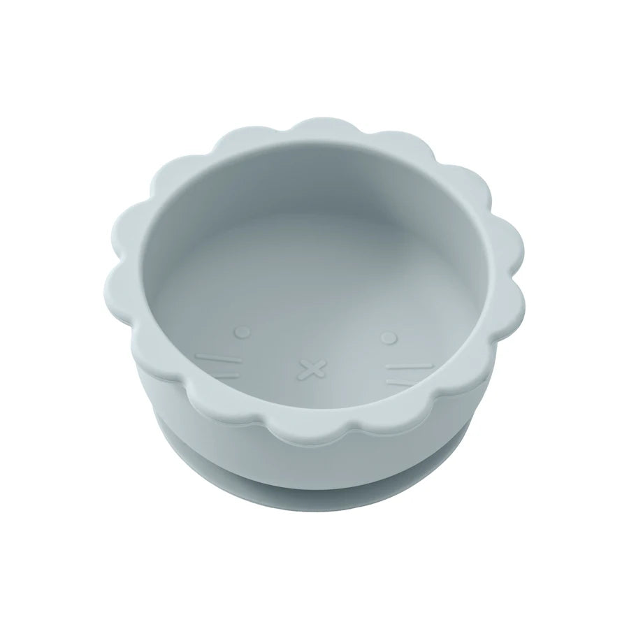 Silicone Lion Suction Bowl