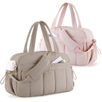 Puffer Weekender Diaper Duffel Bag