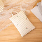 Quilted Bear Nappy Pouch