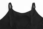 Seamless Black Hands-Free Pumping Bra