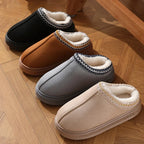 Platform Plush Slipper Clogs