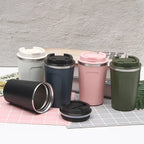 Leak-Proof Insulated Coffee Travel Mug