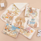 6-Layer Cotton Contour Burp Cloth