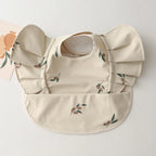 Short-Sleeve Waterproof Bib with Pocket