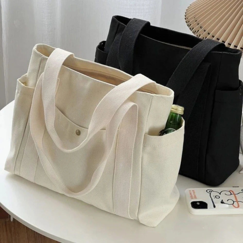 Large Canvas Tote Bag – mom bag