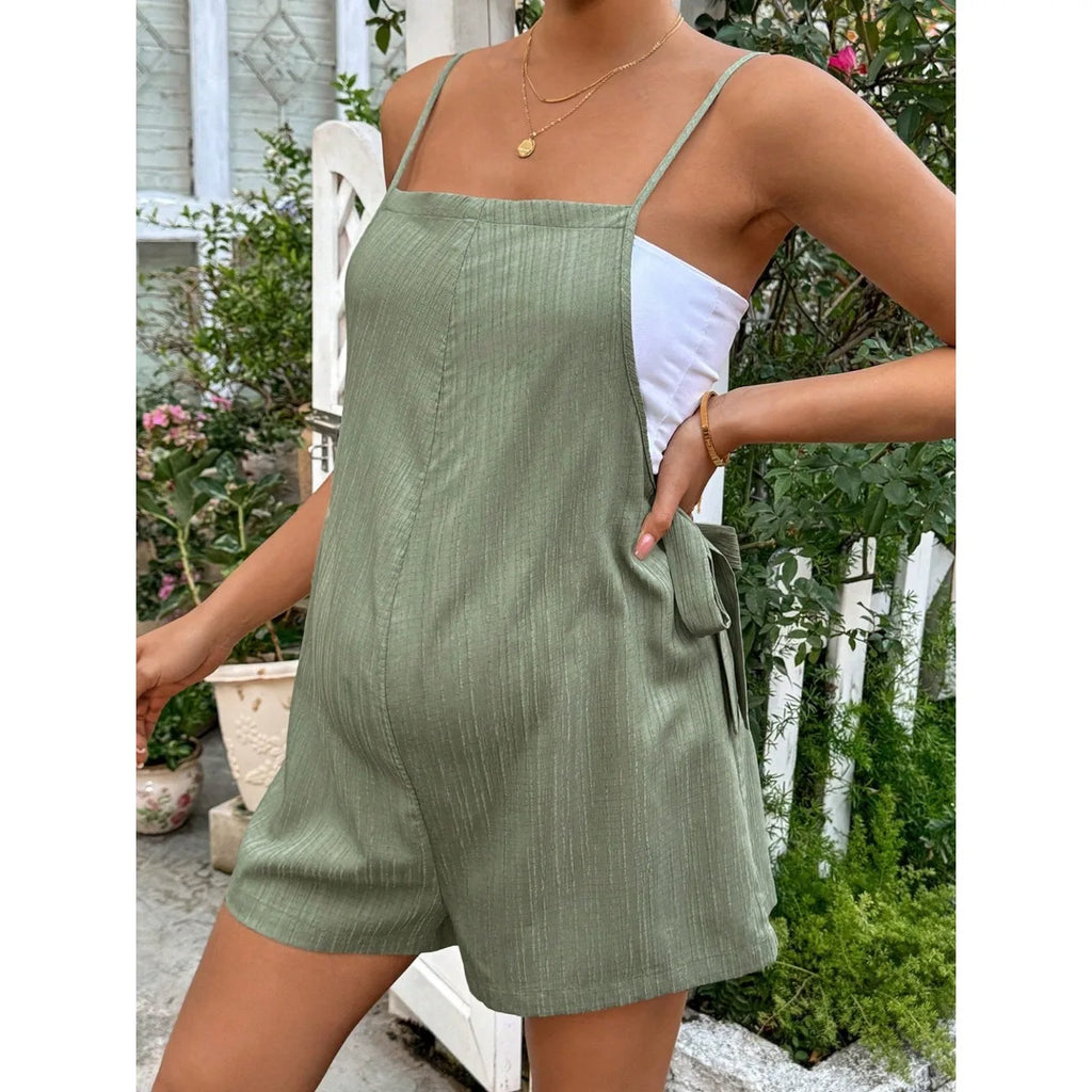 Strappy Maternity Romper