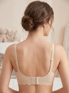 Seamless Jelly One-Hand Nursing Bra – wireless maternity bra