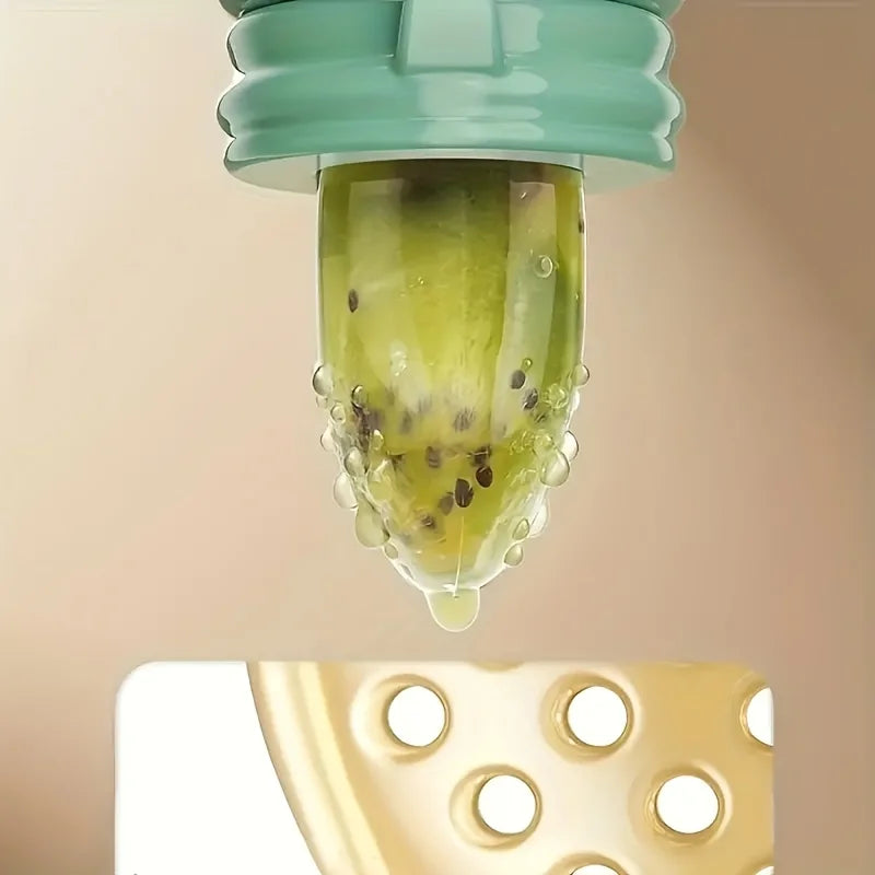 Lion Fresh-Food Feeder with Silicone Mesh – teething feeder