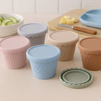 Silicone Baby Food Storage Cups (3-Pack) – silicone food containers