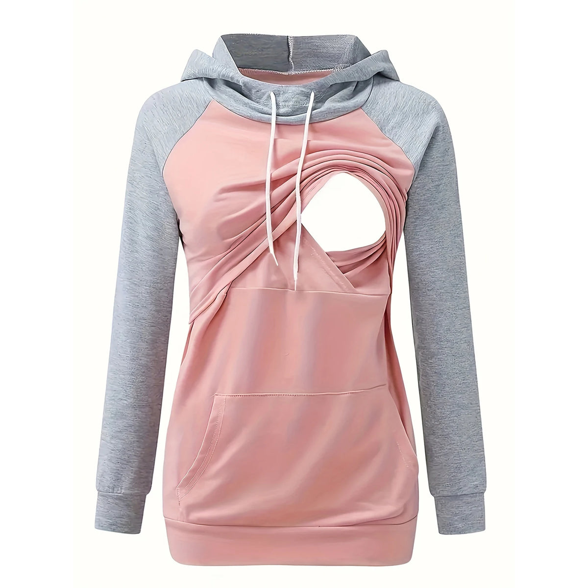 Nursing Hoodie with Kangaroo Pocket