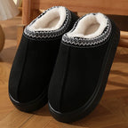 Platform Plush Slipper Clogs