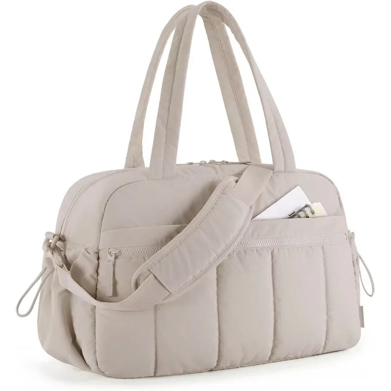 Puffer Weekender Diaper Duffel Bag