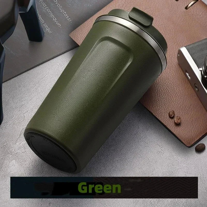 Leak-Proof Insulated Coffee Travel Mug