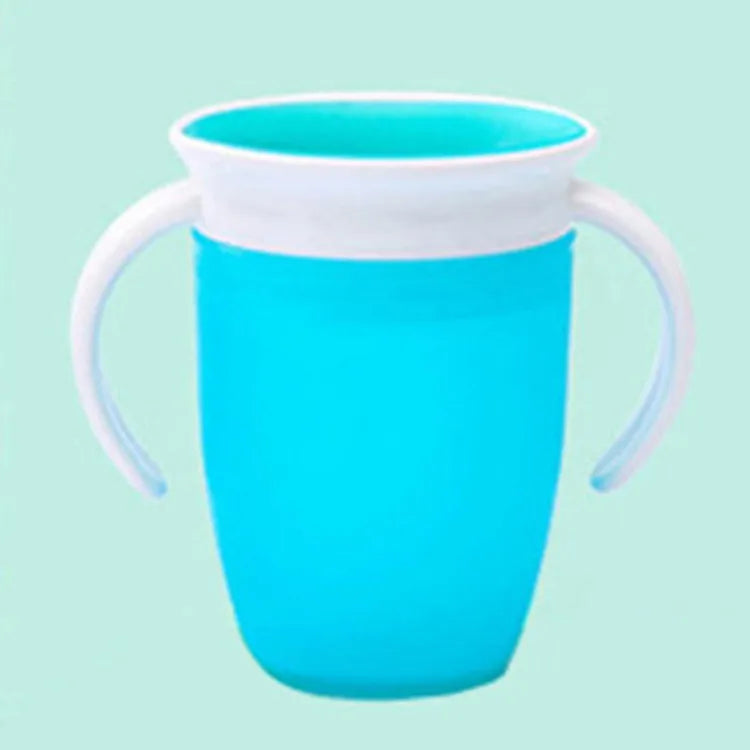 360° Spill-Proof Baby Training Cup with Handles