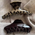 Large Tortoiseshell Claw Clips, 2-Pack