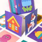 High-Contrast Black & White Baby Cards