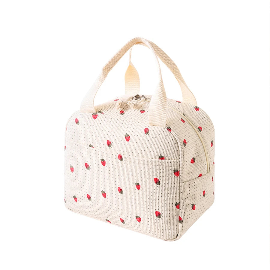 Floral Insulated Lunch Bag