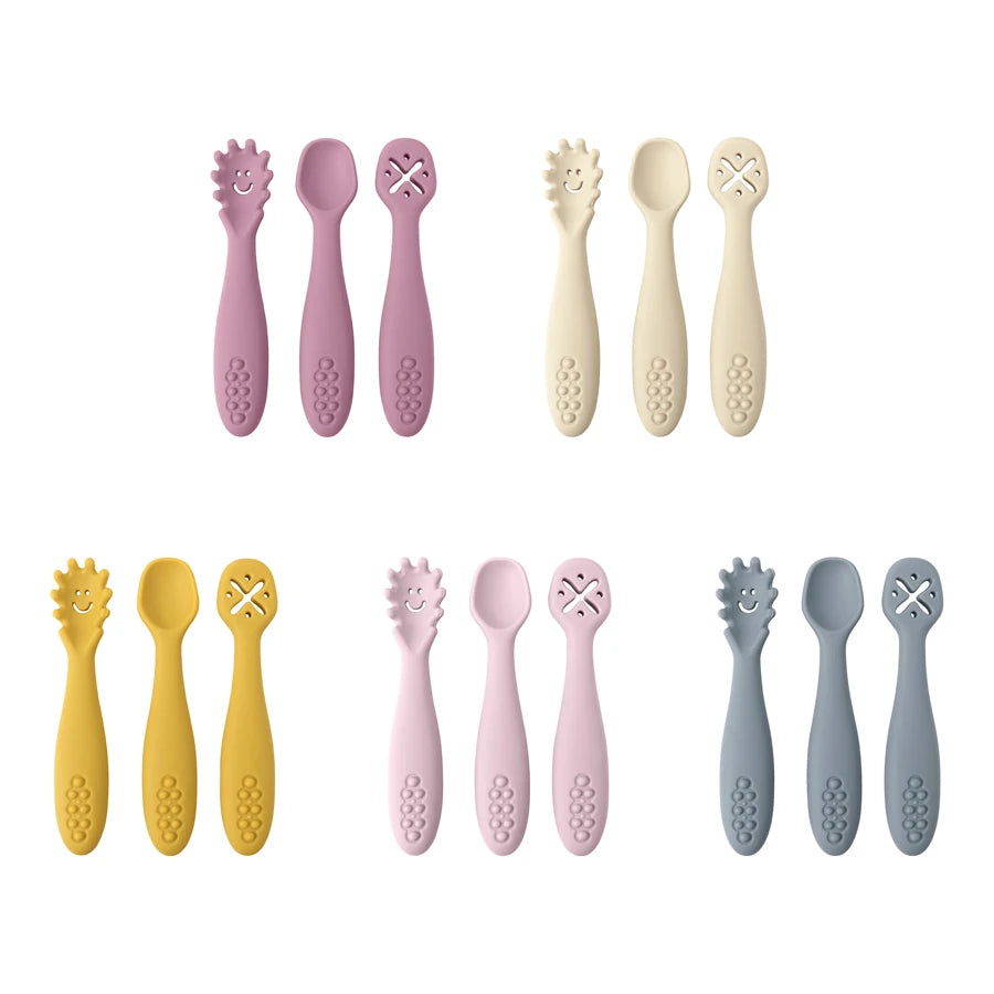 Baby Learning Spoon Set (3-Piece)