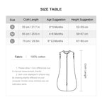 Sleeveless 2-Way Zip Cotton Sleep Sack