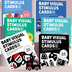 High-Contrast Black & White Baby Cards