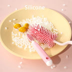 360° Rotating Silicone Bottle & Nipple Brush Set