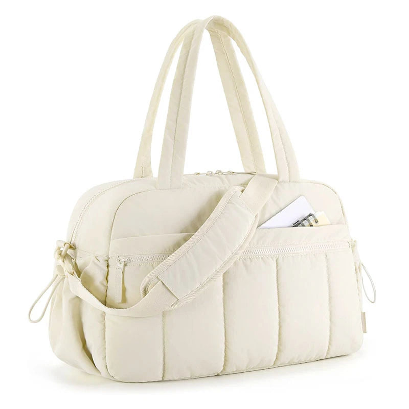 Puffer Weekender Diaper Duffel Bag