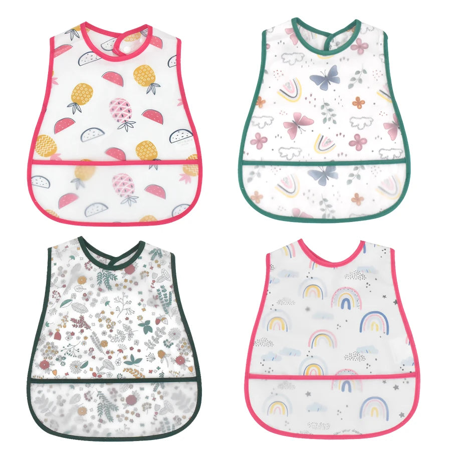 Waterproof EVA Bibs 4-Pack
