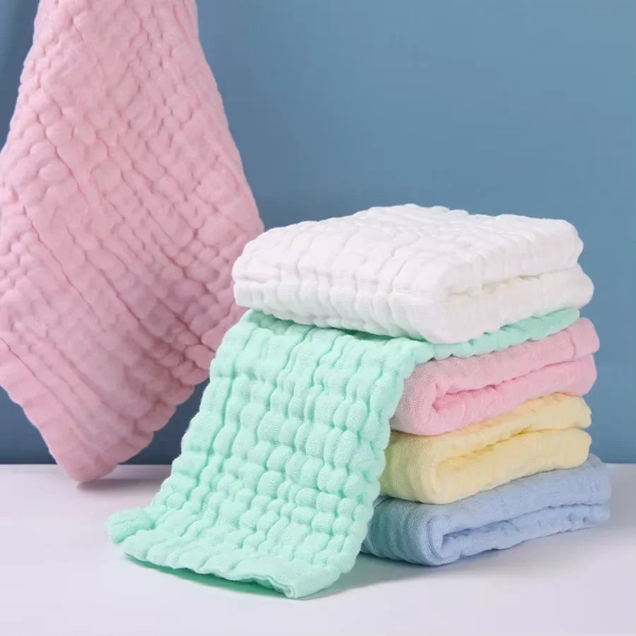 Muslin Gauze Washcloths 5-Pack