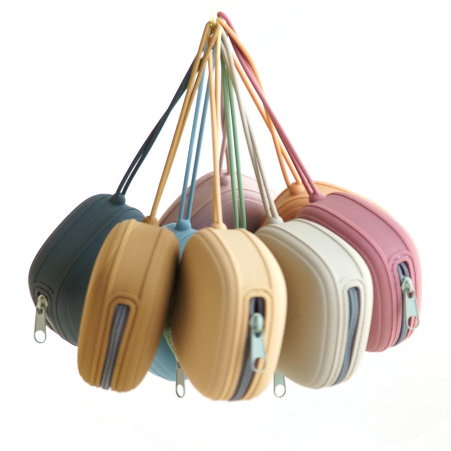 Silicone Pacifier Case with Zipper