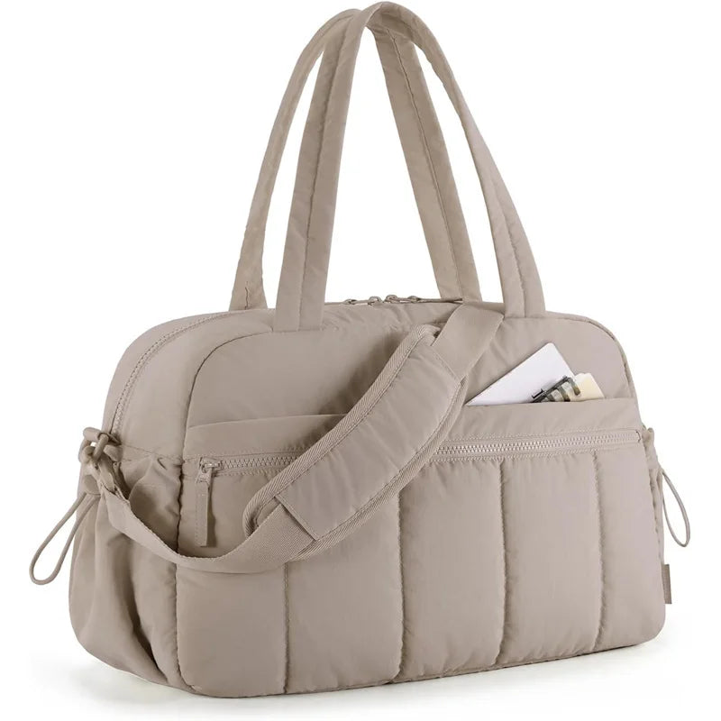 Puffer Weekender Diaper Duffel Bag