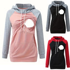 Nursing Hoodie with Kangaroo Pocket