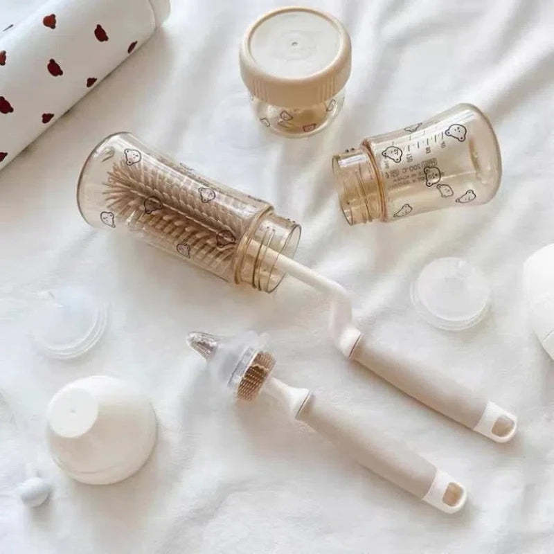 Long-Handle Bottle & Nipple Brush Set