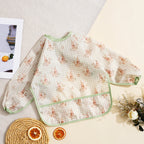 Long-Sleeve Waterproof Feeding Smock – waterproof bib