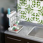 Multi-Layer Bottle Drying Rack with Drip Tray