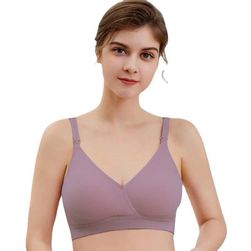 Purple V-Neck