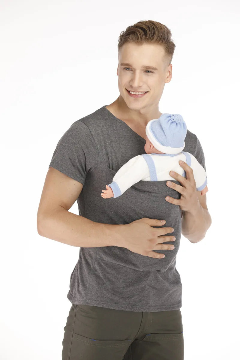 Kangaroo Pocket Babywearing Tee