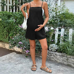 Strappy Maternity Romper
