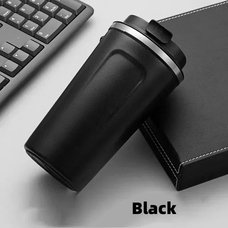 Leak-Proof Insulated Coffee Travel Mug