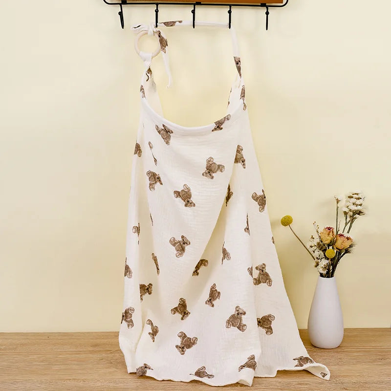 Cotton Muslin Nursing Cover & Privacy Apron