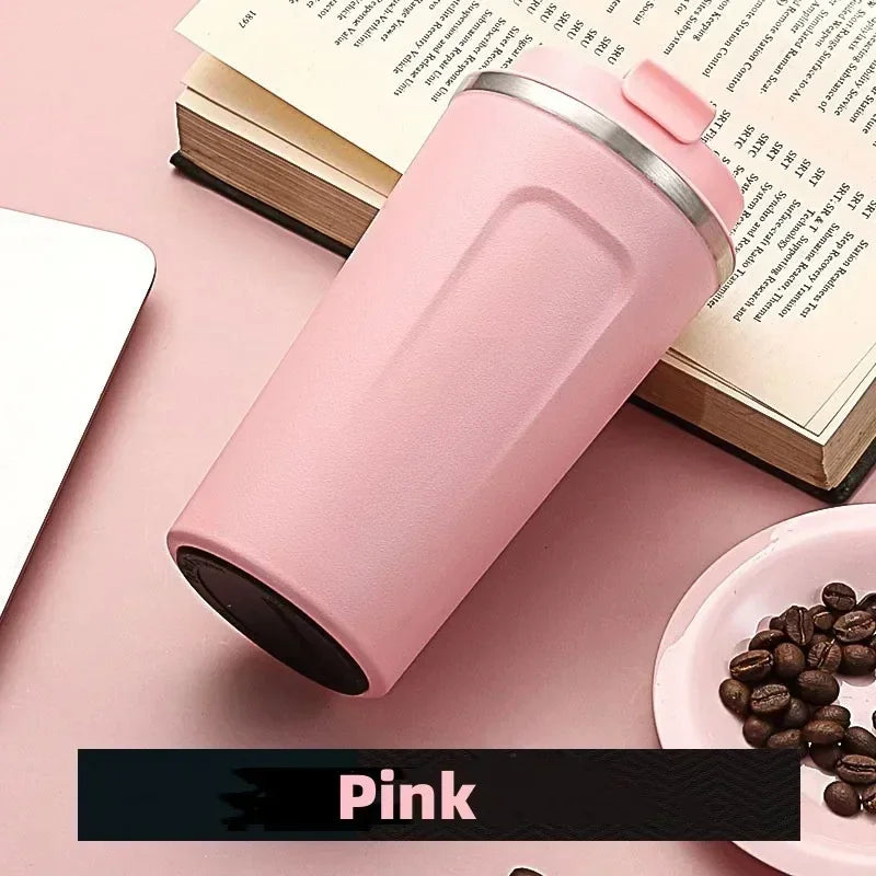 Leak-Proof Insulated Coffee Travel Mug