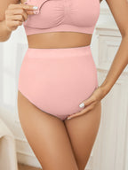 Seamless High-Waist Maternity Brief