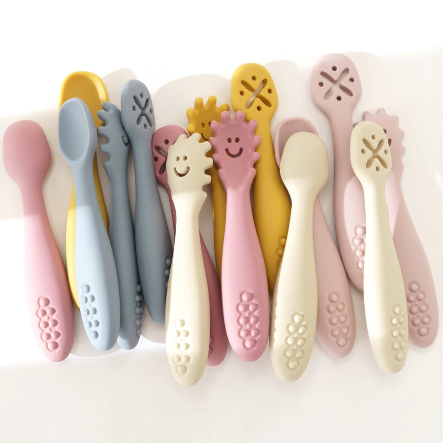 Baby Learning Spoon Set (3-Piece)